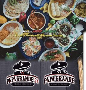 papa grande featured menu